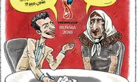 کاریکاتور؛ اگر پویول به تلویزیون می‌رفت!