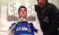 آرزوی دیرینه هوادار معلول برآورده شد +عکس