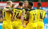 گل‌های هالند، دورتموند را از شکست نجات داد