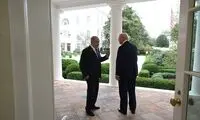 نگاه‌های خاص نتانیاهو به ترامپ سوژه شد