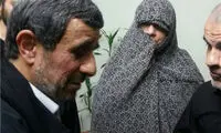 حضور احمدی نژاد در منزل محافظ  +عکس