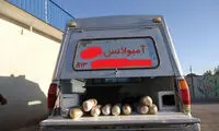 60 کیلو تریاک در آمبولانس حمل جنازه‌ +عکس
