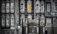 معماری منحصربه‌فرد خانه‌های چوبی در سیبری