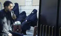 عزاداری در خانه یکی از جانباختگان پرواز ۷۵۲