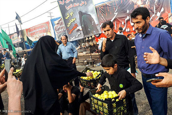 ارائه خدمات به زائران اربعین حسینی در مرز چذابه