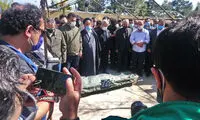 تصویری از اقامه نماز بر پیکر مرحومه آزاده نامداری