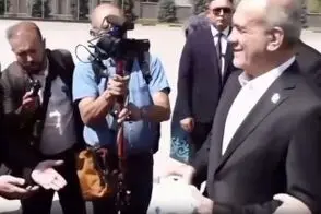 ولخرجی پزشکیان در بدو ورود به قرقیزستان!