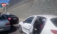 ملت همیشه در صحنه در ترافیک آزادراه شمال!