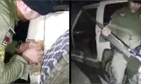 اسلحه ۱۰۰میلیونی در چراغ خودرو!