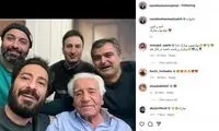 عکسی خانوادگی که نوید محمدزاده منتشر کرد
