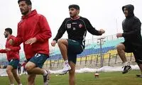 اولین حضور ترابی در تمرین پرسپولیس