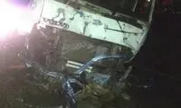 اولین عکس از حادثه خونین تهران - قم