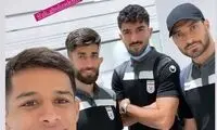 استوری قایدی در کنار شجاع و رفقا