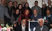 عکس: عیادت بازیگران «پدرسالار» از کشاورز