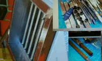 کشف تریاک از از لوله‌های کباب‌ پز