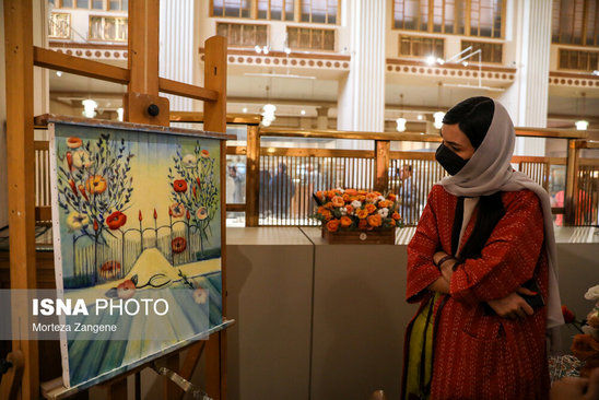 رونمایی از تابلوی ناتمام «ایران درودی»