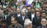 قالیباف در راهپیمایی ۲۲بهمن حضور یافت