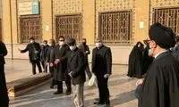 خاتمی بر پیکر خواهر امام موسی صدر نماز خواند