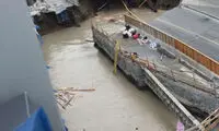 نشست زمین در اوتاوای کانادا +عکس
