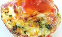 طرز تهیه کیک برنج و سبزیجات