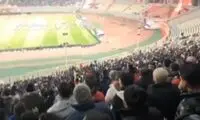 هواداران تراکتور علیه پهلوی‌ها شعار دادند