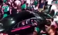 ۱۷ زخمی در حادثه زیر گرفتن هواداران فوتبال در مکزیک