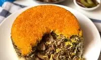 طرز تهیه پلوی سه رنگ با تن ماهی به روش سنتی