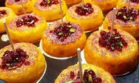 طرز تهیه ته‌چین تک‌نفره زعفرانی با مرغ و زرشک