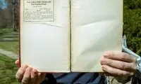 کتابی که پس از 105  سال به کتابخانه برگشت!