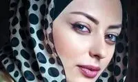 استایل جالب توجه نفیسه روشن در کنار درخت کریسمس!
