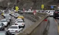 گزارش پلیس از ترافیک ۸ کیلومتری در این جاده
