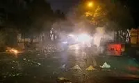 ادارات دولتی در این شهر به آتش کشیده شد