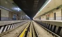 نقشه اولیه مترو تهران در سال ۱۳۵۳ 