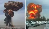 یک ویدئوی هولناک از لحظه انفجار بندر رجایی