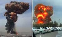 یک ویدئوی هولناک از لحظه انفجار بندر رجایی